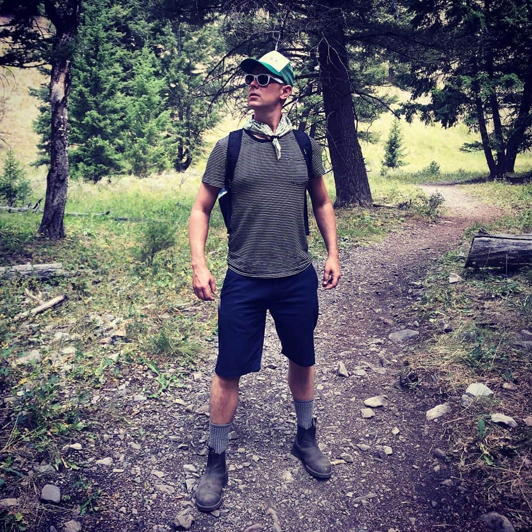 のインスタグラム：「Rare Sasquatch sighting in the wilderness today.」