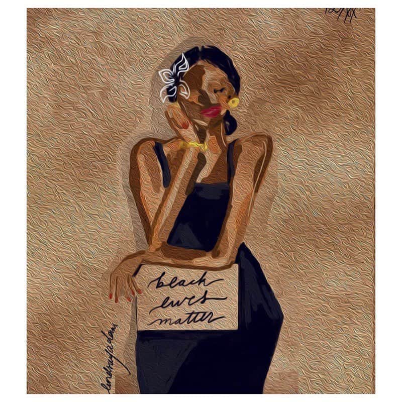 ローラ・ヴァンダーヴォートさんのインスタグラム写真 - (ローラ・ヴァンダーヴォートInstagram)「Pretty sure I can’t get enough of @lindsaybriadams art. Please if you haven’t yet, check her out and follow! 😘 . . . . . . . #art #beauty #dopeblackart #blacklivesmatter #love #creativity #create #femaleartists #womensupportingwomen #arts #femalehustlers」8月17日 7時46分 - lauravandervoort