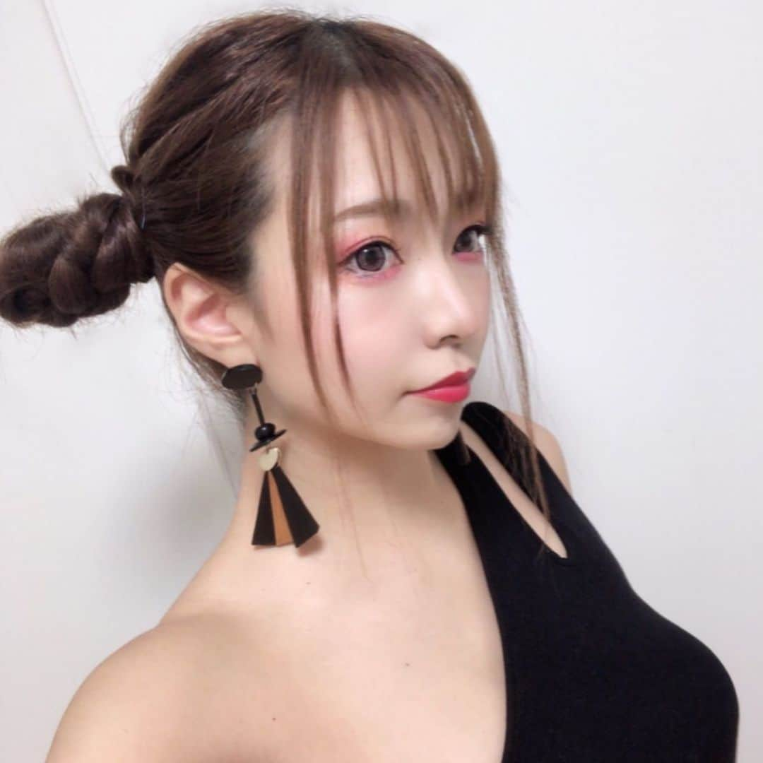 雛姫愛のインスタグラム：「最近ハマってるめいく💄  #チャイボーグ #メイク」