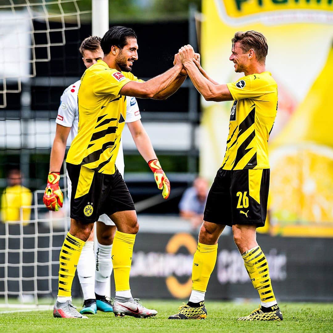 エムレ・カンのインスタグラム：「Good to get some more minutes in the tank 💪⚽️ #EC23 #weCan」