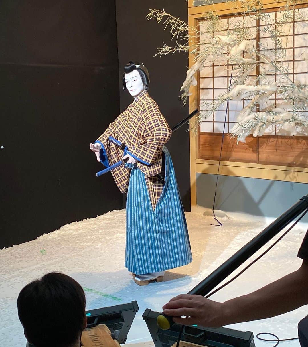 市川染五郎のインスタグラム：「・ 第五回「図夢歌舞伎」明日配信です。アフタートークにも出演します。ぜひご覧ください。」