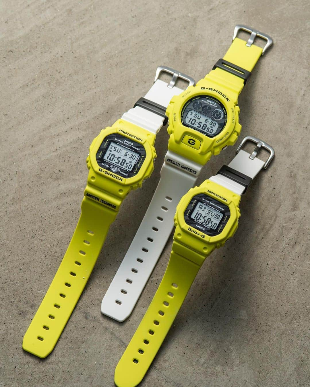 徳田耕太郎さんのインスタグラム写真 - (徳田耕太郎Instagram)「僕たちTEAM G-SHOCK向けに制作されたLightning Yellow Seriesが発売されます！ デザインモチーフは力強さと俊敏さをイメージさせる稲妻「ライトニングボルト」。 バンド部にはチャレンジし続けるアスリートを鼓舞するG-SHOCKのコンセプトワード“ABSOLUTE TOUGHNESS（究極のタフネス）”がプリントされています。 SWIPE👉  ＜G-SHOCK＞　DW-5600TG-9JF　DW-6900TG-9JF　　＜BABY-G＞　　BGD-560TG-9JF  #g_shock #baby_g #LightinigYellow #TeamGSHOCK #TeamBABYG  #absoluutetoughness @gshock_jp」7月24日 11時30分 - tokura_freestyle