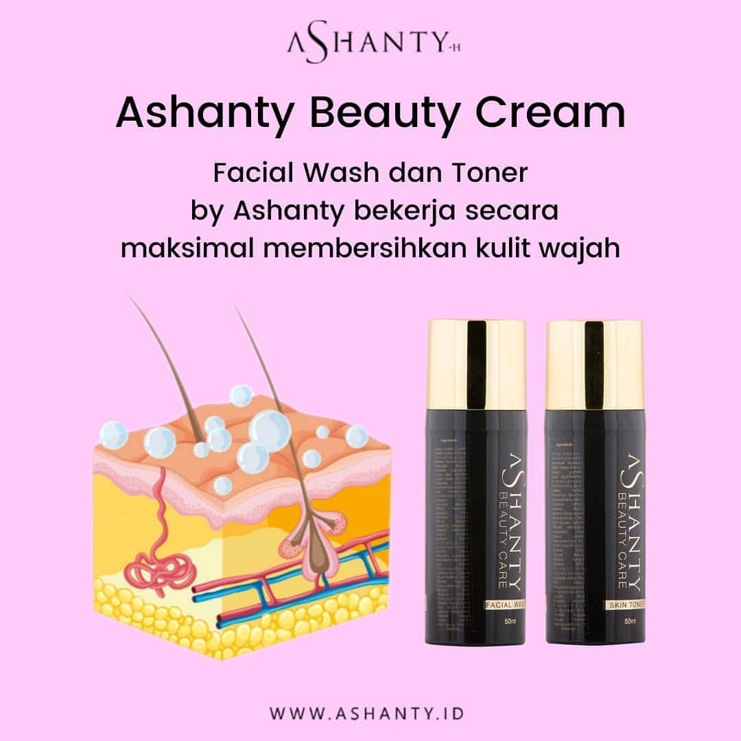 ASHANTY BEAUTY CREAM OFFICIALのインスタグラム：「Facial wash dan toner by Ashanty membersihkan kulit wajah secara  maksimal hingga lapisan terdalam ✨  _____________________________ Informasi dan pemesanan  Ashanty Beauty Cream Chat Via WA: 081293823950 WA: 087778489900 WA: 085781140354 WA: 081287388885 ⚡️ Fast Respons Click Link On Bio Instagram @ashantyid ❣️ ______________________________ #ashantybeautycream #creamashanty #skincareashanty #skincare #skincareartis #skincarelokal #creamwajah #creamperawatanwajah #obatjerawat #jerawat #kosmetik #krimwajah #creamwajah #whiteningcream #ashantyid #ashanty #ahha #kepastian #aurelhermansyah」