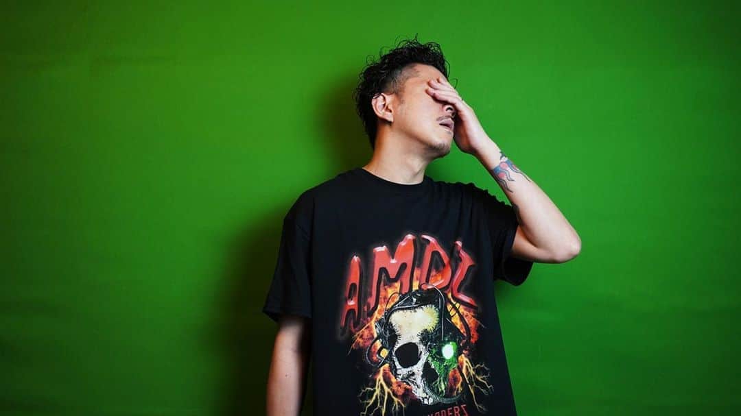 DJ B=BALLのインスタグラム：「@ahmurderz ☠️」