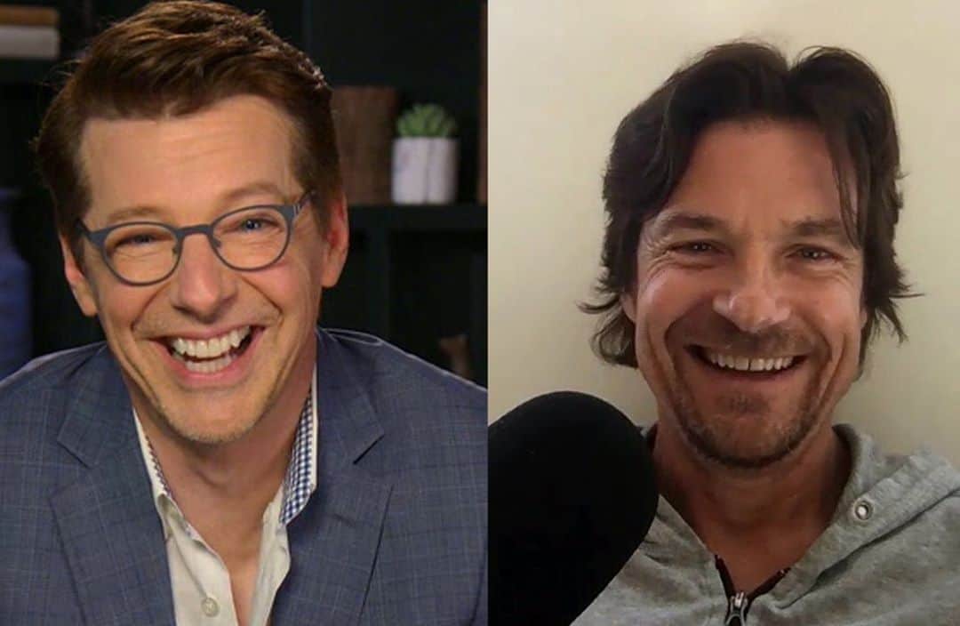 マイケル・グラント・テリーのインスタグラム：「These hilarious guys are on @jimmykimmellive this evening. Tune in to hear them talk about @smartless ! And listen to eps for free at #apple . Link in bio ! @jason_bateman @seanhayes @arnettwill」