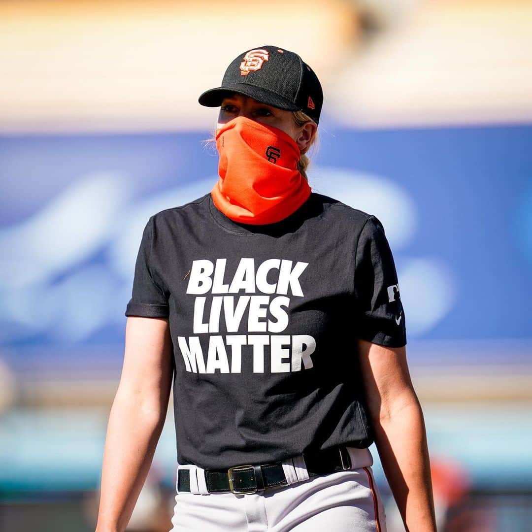 サンフランシスコ・ジャイアンツさんのインスタグラム写真 - (サンフランシスコ・ジャイアンツInstagram)「On #OpeningDay and every day, #BlackLivesMatter」7月24日 12時18分 - sfgiants