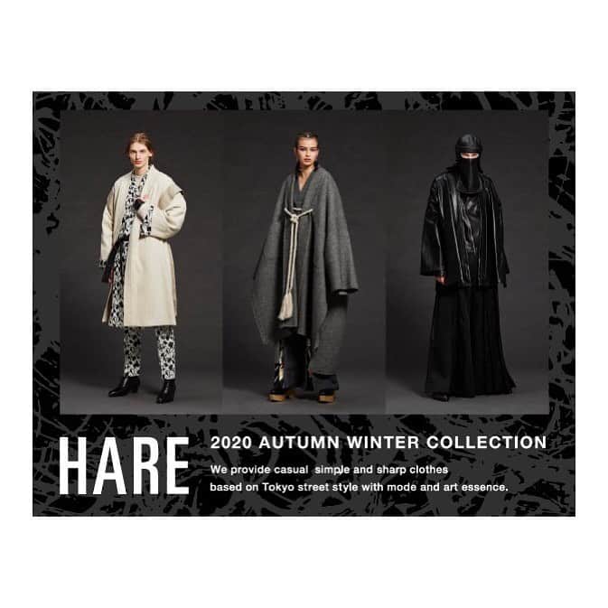 赤間紫動のインスタグラム：「.﻿ “HARE”﻿ - - -﻿ @hare_official - - -﻿ #HARE #20AW #赤間紫動 #shidoakama #pattern」