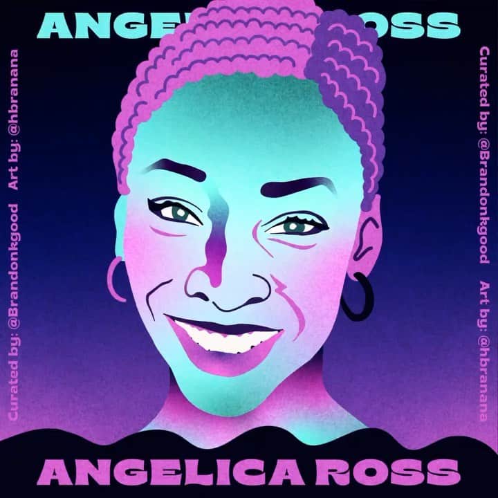 アリソン・ウィリアムズのインスタグラム：「Hi everybody! Today, as part of the Legendary Leaders campaign, I have the distinct honor of amplifying the divinely talented Angelica Ross (@angelicaross).   From "Her Story" (on Youtube - a must watch, btw) to @poseonfx to AHS 1984 and Claws, she gives the kind of compelling performance that makes it impossible to look away. But as if that weren’t enough, she’s also an entrepreneur, author, activist, philanthropist, coder, dog mom…all the things.   First of all, watch and consume her work. Second of all, follow her. Third of all, please join me in donating to @transtechsocial, a non-profit that she started that is an online and offline community resource for LGBTQ & trans professionals and job-seekers.   Thank you to @brandonkgood for involving me, and thank you to @hbranana for this awesome art. #LegendaryLeaders #BlackTransLivesMatter」