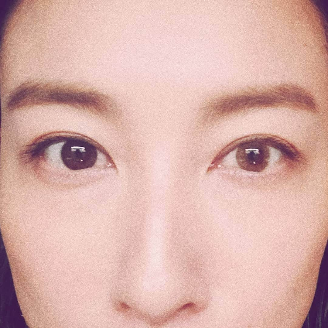 池田香織さんのインスタグラム写真 - (池田香織Instagram)「カラコン👁️」7月25日 1時05分 - qaori