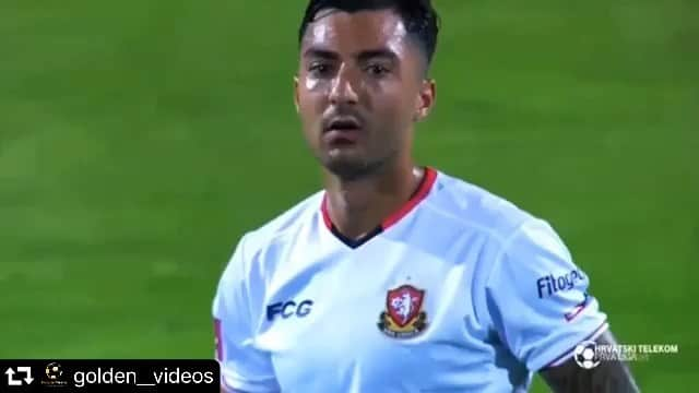 イロアン・ハマドのインスタグラム：「#repost @golden__videos ・・・ Thrilled to present Jiloan Hamad @jiloan and his successful season in @hnk_gorica ! Check out the full video on our YouTube channel!  Big thanks to @golden__videos 🙌🏽」