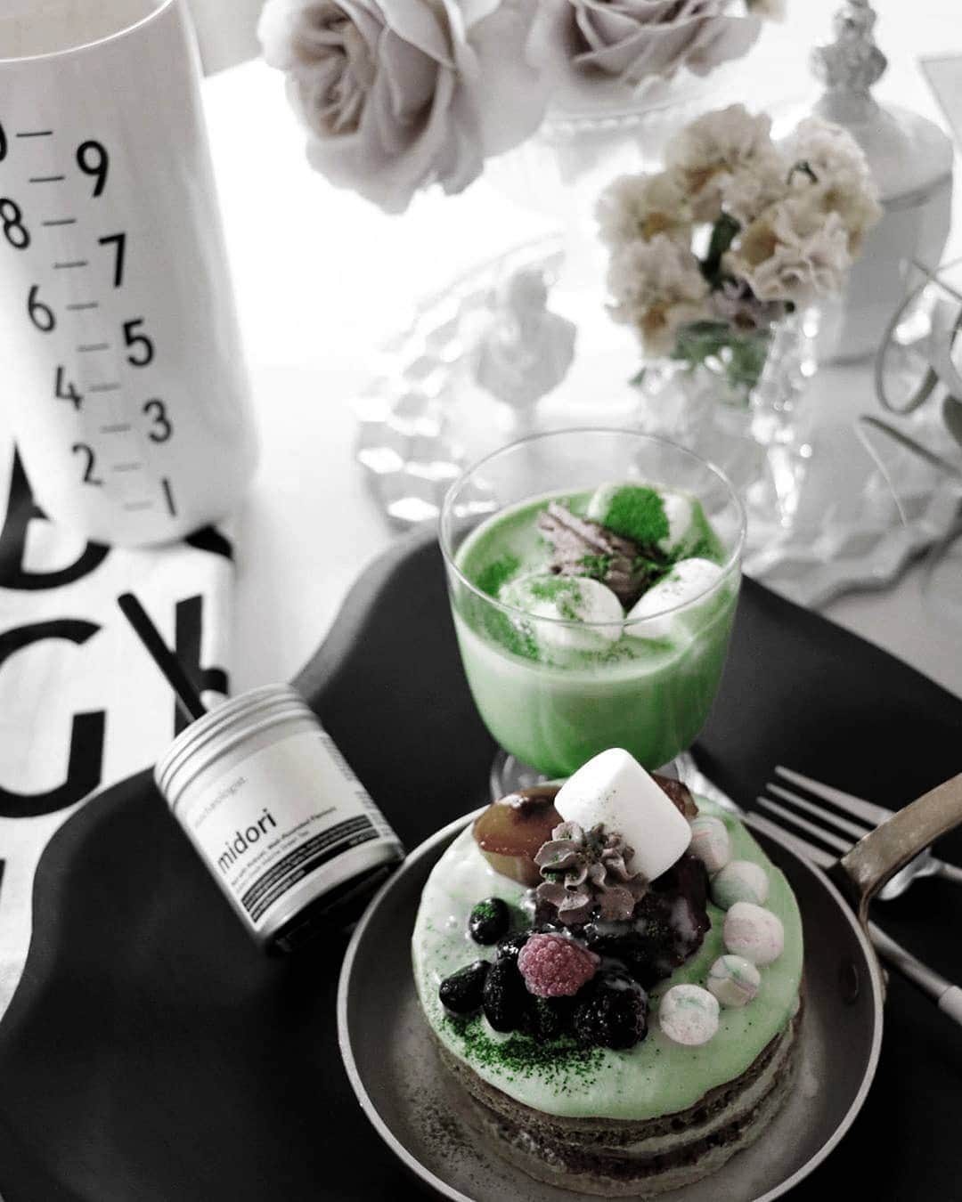 Matchæologist®さんのインスタグラム写真 - (Matchæologist®Instagram)「Hands up if you’d like to join 😍 this #Matcha Afternoon Tea featuring our Midori™ Culinary Matcha and #Matcha #Pancakes! Thanks to the wonderful @noir4696style  @matchaeologist_jp ﻿for this beautiful capture! 🌿! . 🎊 DAY 2 of our GIVEAWAY with @Graceandstella! 🎊 Head to the previous post to find out how you can get your hands on an array of goodies 🍵🍪 and make sure to follow all of the rules! ✨ . Wondering which of our matcha grades you should use for your favourite #MatchaCreations? 🍃 Our Midori™ Culinary Matcha - ‘Rich with Robust, Well-Rounded Flavours’ is the perfect choice! 🌱 . 👉Click the link in our bio @Matchaeologist to find out more! . Matchæologist® #Matchaeologist Matchaeologist.com」7月25日 0時35分 - matchaeologist