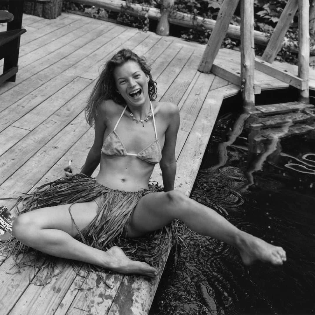 ブルース・ウェーバーさんのインスタグラム写真 - (ブルース・ウェーバーInstagram)「Kate Moss, Camp Longwood, Adirondack Park, NY, 1997.」7月25日 0時44分 - bruce_weber