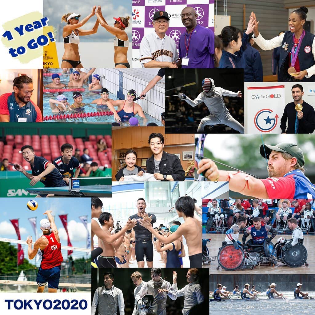 アメリカ大使館さんのインスタグラム写真 - (アメリカ大使館Instagram)「昨日7/23で#東京2020 オリンピック・パラリンピック大会開催まであと1年となりました。 🇺🇸のアスリートのビデオ📹みていただけましたか⁉️ 無事開催になる事を祈って、追加の📸 . #usa #america #studyabroad #livinginamerica #tokyo2020 #olympic #paralympic #athletes #teamusa #go4gold #goforgold #tokyo #sports #1yeartogo #highfive #アメリカ #アメリカ生活 #留学 #オリンピック #パラリンピック #スポーツ選手 #アスリート #あと1年 #メダリスト #応援しよう #ハイタッチ #交流 #チームアメリカ #東京へ」7月24日 17時05分 - usembassytokyo