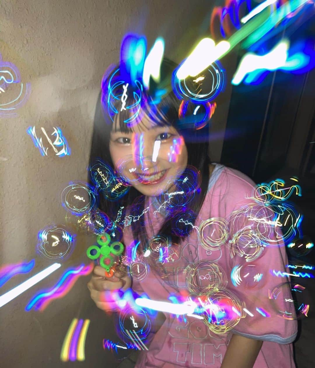 倉島杏実のインスタグラム：「シャボン玉😸 . . TikTok見てね！ . #シャボン玉 #思い出 #SKE48 #tiktok」