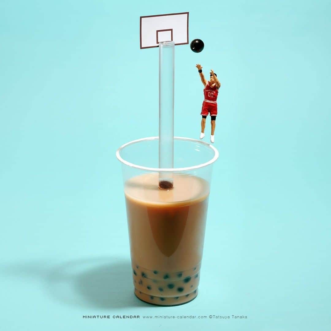 田中達也さんのインスタグラム写真 - (田中達也Instagram)「⠀ Sports Selection🏃‍♂️ ⠀ #スポーツの日 ということで、スポーツをテーマにした作品を集めました。 ⠀」7月24日 18時30分 - tanaka_tatsuya