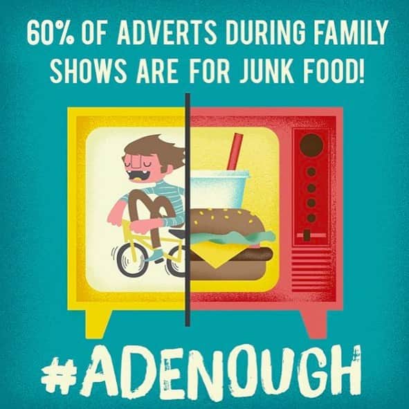 ジェイミー・オリヴァーさんのインスタグラム写真 - (ジェイミー・オリヴァーInstagram)「It’s decision time !! @borisjohnsonuk please do the right thing and protect our kids’ health they’re our future !!!  74% of the public want to see less junk food ads on TV and online targeted at kids before the 9pm watershed. We’ve all #AdEnough!!」7月24日 18時58分 - jamieoliver