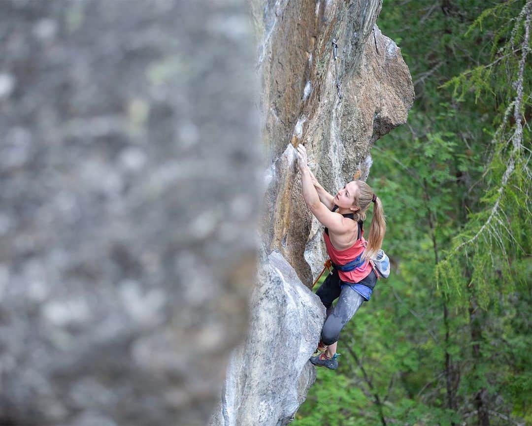 ジェシカ・ピルツさんのインスタグラム写真 - (ジェシカ・ピルツInstagram)「One of my favorite places 🌲🧗‍♀️ #rockclimbing #happyplace #nature Pic @wilhelmheiko」7月25日 1時11分 - jessy_pilz