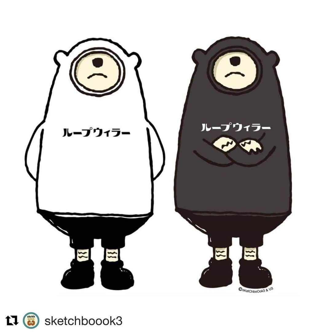 ループウィラーさんのインスタグラム写真 - (ループウィラーInstagram)「#Repost @sketchboook3 with @get_repost ・・・ ありがとうございます🙏🏻 . . 着せ替え🐻さん  #挿絵 #挿し絵 #イラスト #イラストレーター #drawing #art  #artwork #ファッション  #fashion #雑誌 #鈴木諭 #ループウィーラー #LOOPWHEELER #吊り編み #和歌山市 #和歌山 #千駄ヶ谷 #スウェット #sweater #sketchboook3 #U3 #フィギュア #figure」7月24日 20時03分 - loopwheelerss