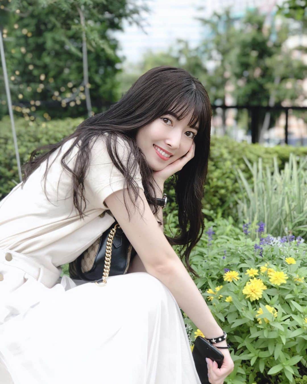 日下部美愛のインスタグラム：「夏だね  #photo #japan #model #me #hair #fashion #makeup #selfie #followme #instagood #camera #instadaily #dailylook #自撮り #한국 #맞팔 #사진 #데일리 #데일리룩 #인스타사진 #인스타그램 #일본인 #패션」