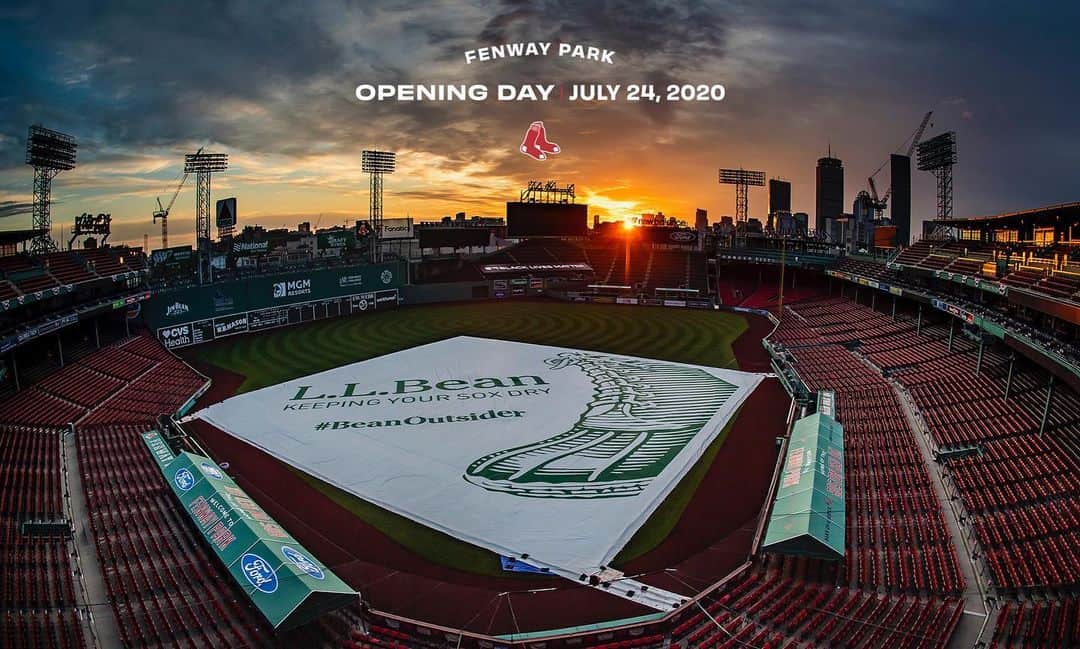 ボストン・レッドソックスさんのインスタグラム写真 - (ボストン・レッドソックスInstagram)「Sunrises hit different on #OpeningDay」7月24日 20時30分 - redsox