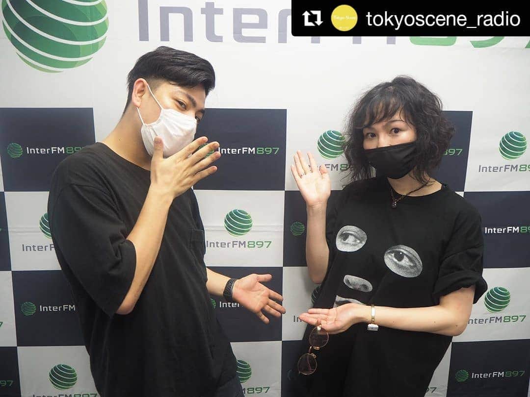 のインスタグラム：「#Repost @tokyoscene_radio (@get_repost) ・・・ . #InterFM897 #tokyoscene  8時台のDJ MIXコーナーは… 渋谷拠点のプロデューサー・選曲家・作家、音楽エッセイの連載など多方面でマルチに活動する #カワムラユキ @yukikawamura821 が担当しました✨  #カワムラユキ 最新情報はコチラをチェック👇 https://fkg.amebaownd.com/」