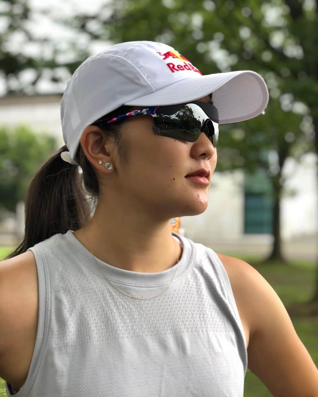 畠山紗英のインスタグラム：「スポーツで心をひとつに  @oakleyjapan  @oakley  #TeamOakley #ForTheLoveOfSport」