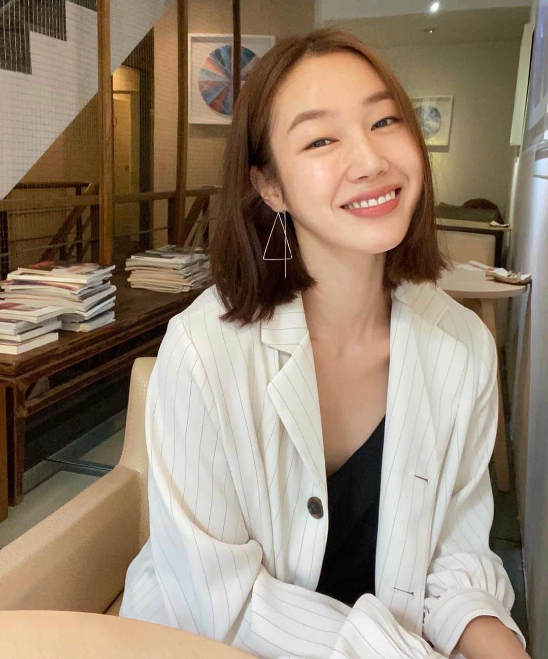 ソ・ウナのインスタグラム：「☺️☺️」
