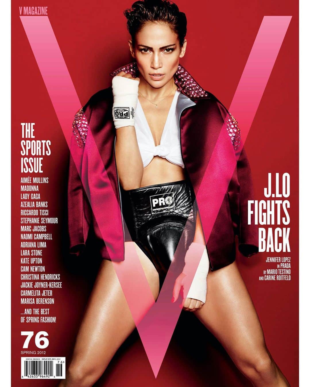 V Magazineさんのインスタグラム写真 - (V MagazineInstagram)「Happy Birthday to the one and only @jlo 🎂 To celebrate the multi-hyphenate, V are inaugurating her V76 cover for the next installment of our 𝐂𝐨𝐥𝐥𝐞𝐜𝐭𝐨𝐫’𝐬 𝐂𝐥𝐮𝐛! Shot back in 2012, Lopez demonstrated Latino power for The Sports Issue, lensed by longtime V contributor @mariotestino! As a fixture of pop culture since her early days as a fly girl from the Bronx, Jennifer never ceases to amaze the world with her passion, sincerity, and show-stopping talent! With her iconic Versace runway finale walk, record-setting Super Bowl halftime performance and her upcoming rom-com titled #MarryMe, Lopez shows no signs of slowing down & that’s why V love JLO! ♥️ — With only ONE issue left in the world, you don’t want to miss this opportunity to score your copy. Head to the link in bio to purchase now! — From #V76 Spring 2012 Talent: @jlo Photography: @mariotestino Fashion: @carineroitfeld」7月24日 22時01分 - vmagazine