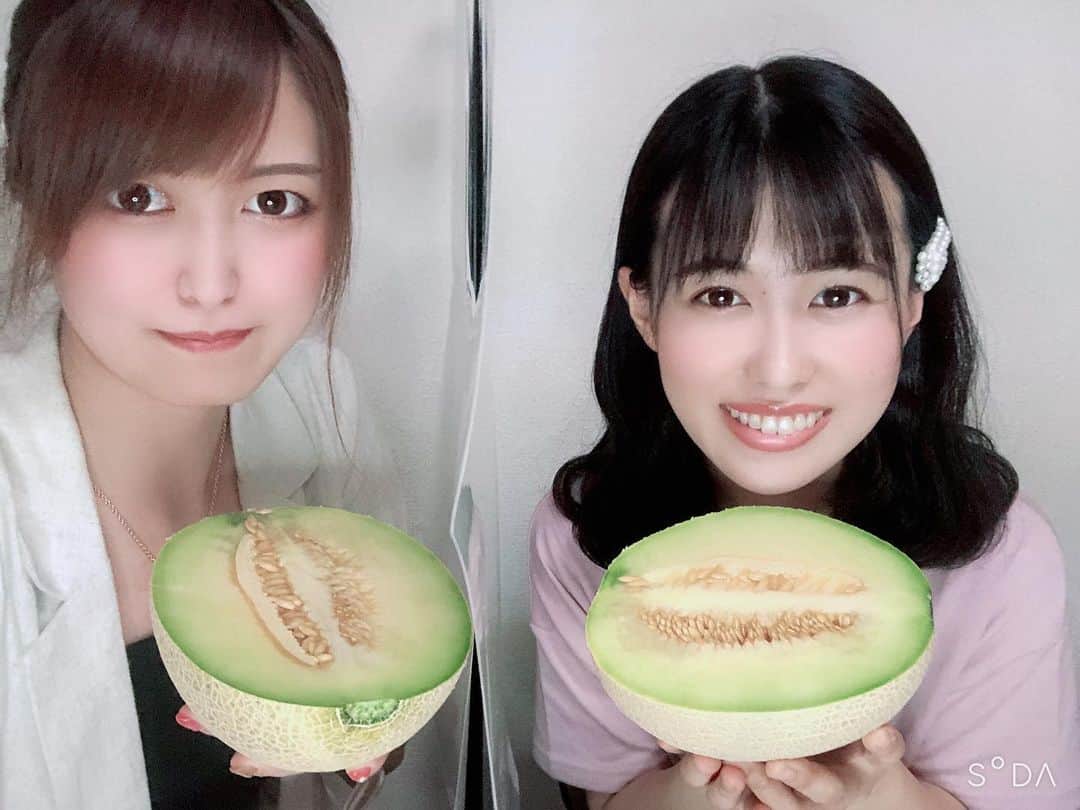 入江綾乃のインスタグラム：「. . . . メロン食べた🥰 . . . #メロン #声優 #俳優 #アクトレスガールズ #カメラ #撮影モデル #被写体 #ファインダー越しの私の世界 #ファッション #お洒落さんと繋がりたい #写真撮ってる人と繋がりたい #love #instagood #photooftheday #fashion #beauty #happy #cute #selfie #follow #camera #photography #photo #prowrestling #instalike」