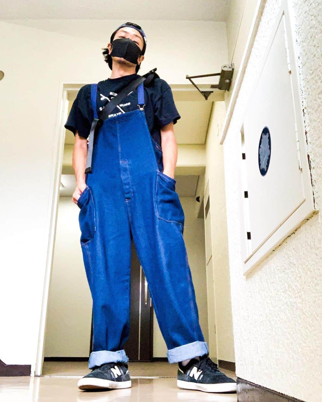 Shun さんのインスタグラム写真 - (Shun Instagram)「近影  Cookmanのオーバーオール だいぶ調子良い！ Love @cookman.jp 🤙🏻👨‍🍳」7月24日 23時28分 - totalfat.shun