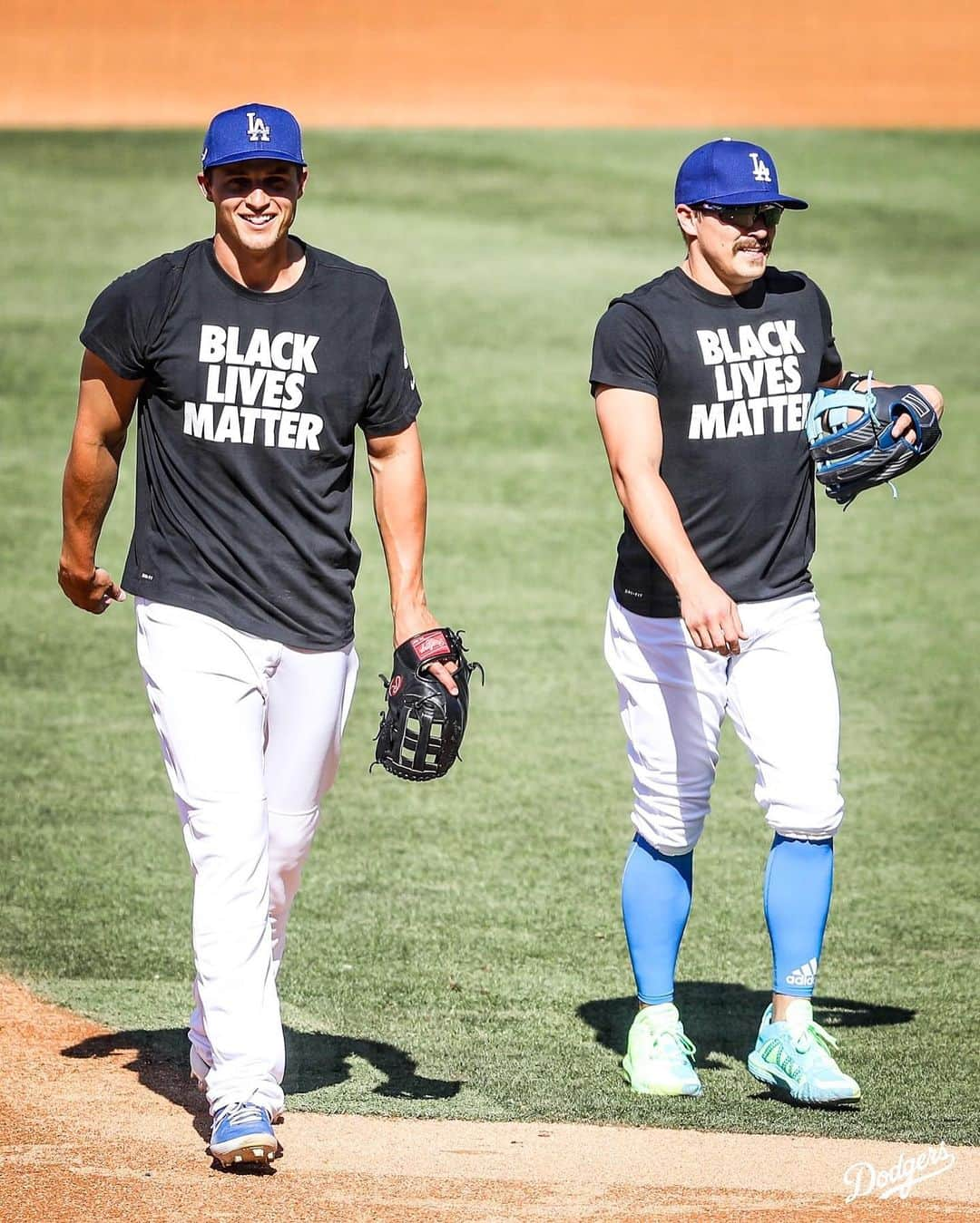 Los Angeles Dodgersさんのインスタグラム写真 - (Los Angeles DodgersInstagram)「Black Lives Matter.」7月25日 9時33分 - dodgers