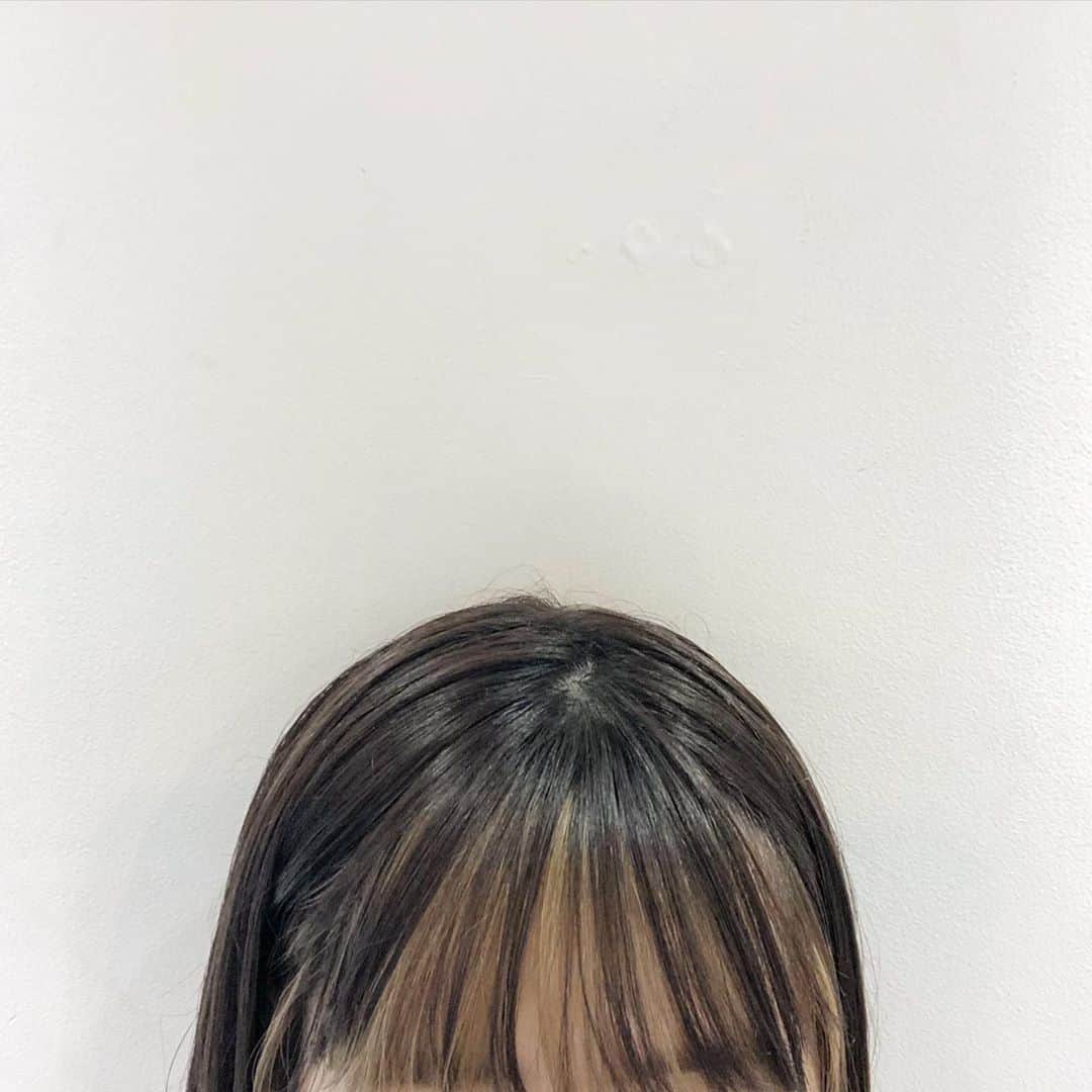 佐藤 渚さんのインスタグラム写真 - (佐藤 渚Instagram)「前髪もインナーカラー  #インナーカラー#前髪インナーカラー」7月25日 9時43分 - nagisa_1222