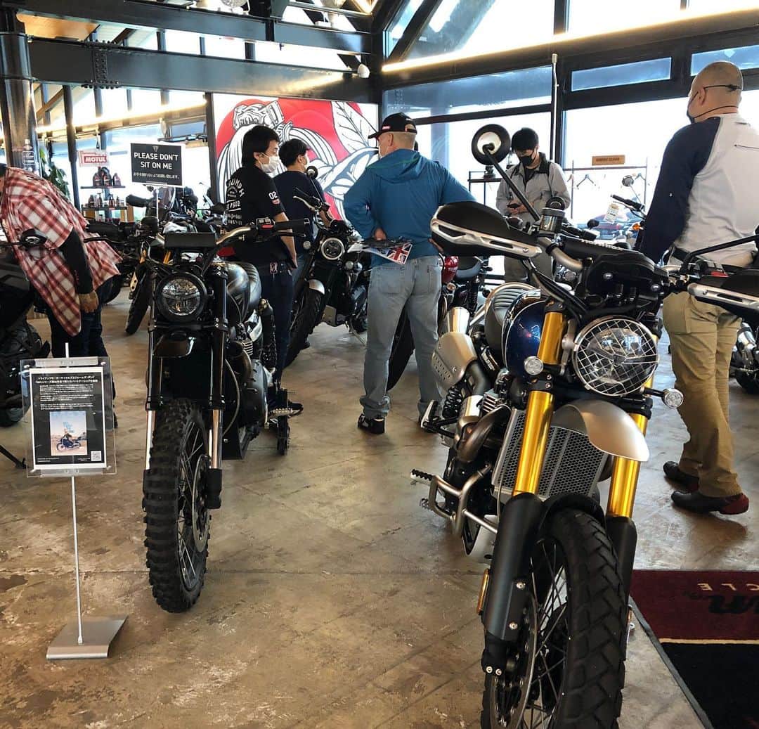 Triumph Motorcycles Japanのグルメインスタ
