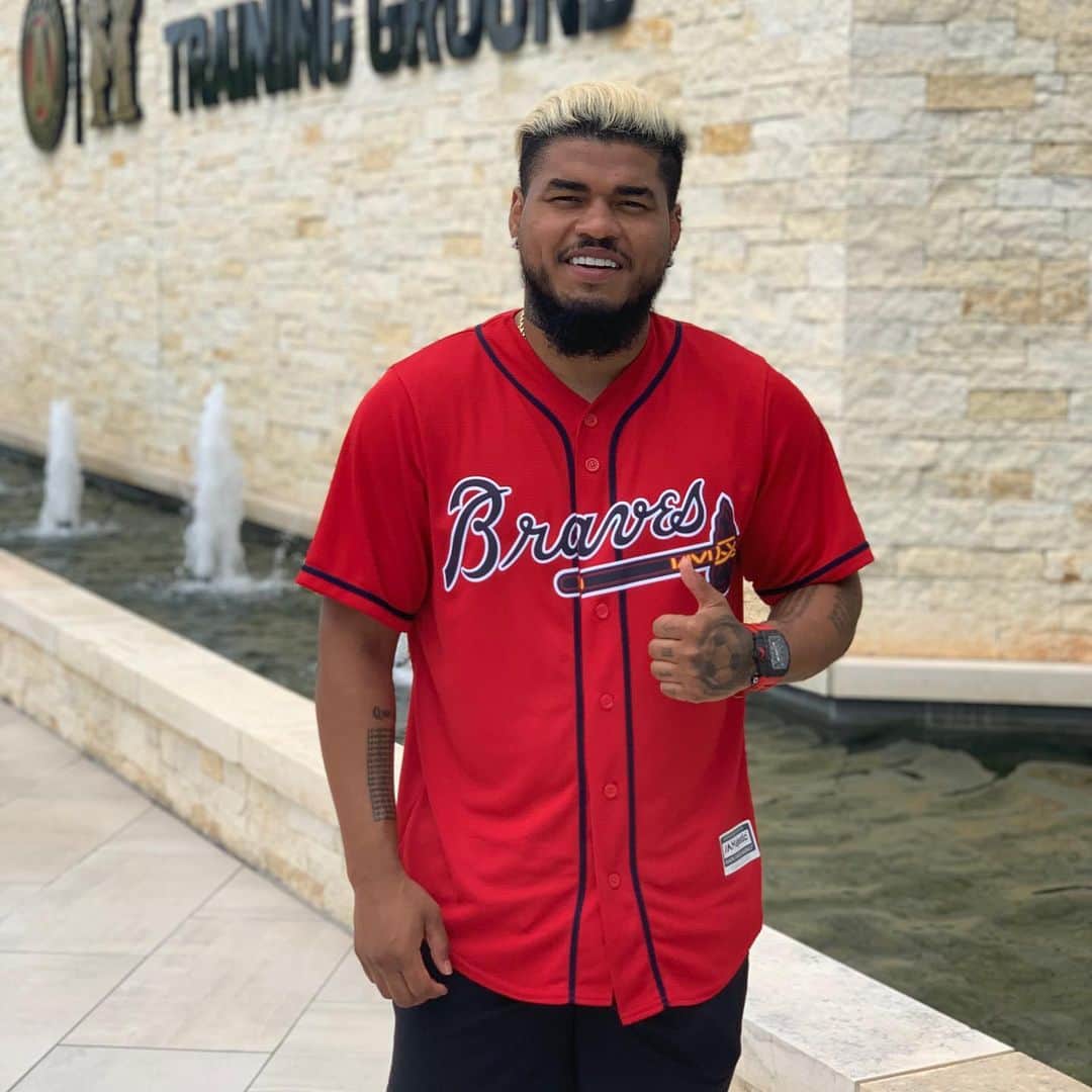ホセフ・マルティネスのインスタグラム：「all the best for my friends of the @braves @losbravos and Venezuelan compatriots ❤️😡 🇻🇪」