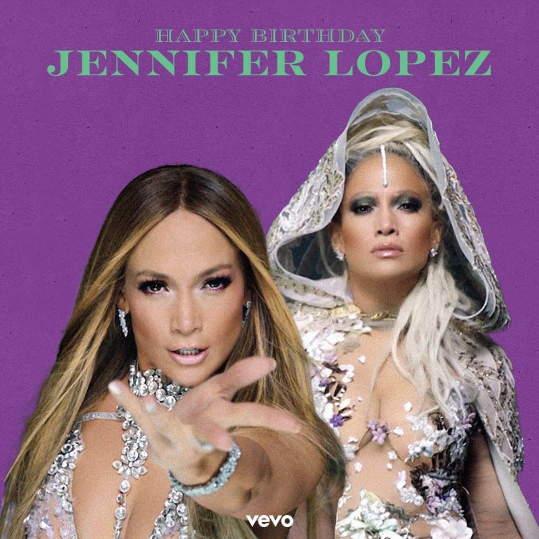 Vevoさんのインスタグラム写真 - (VevoInstagram)「Turn the speakers all the way up in honor of the one and only, @jlo ✨ Celebrate the singer, dancer, actress, all around queen on her b day with our playlist now. On the Floor, Let's Get Loud, Jenny from the Block and so many more, what's your fav hit? 🔊 ⠀⠀⠀⠀⠀⠀⠀⠀⠀ ▶️[Link in bio] #JLo #JenniferLopez」7月25日 2時00分 - vevo