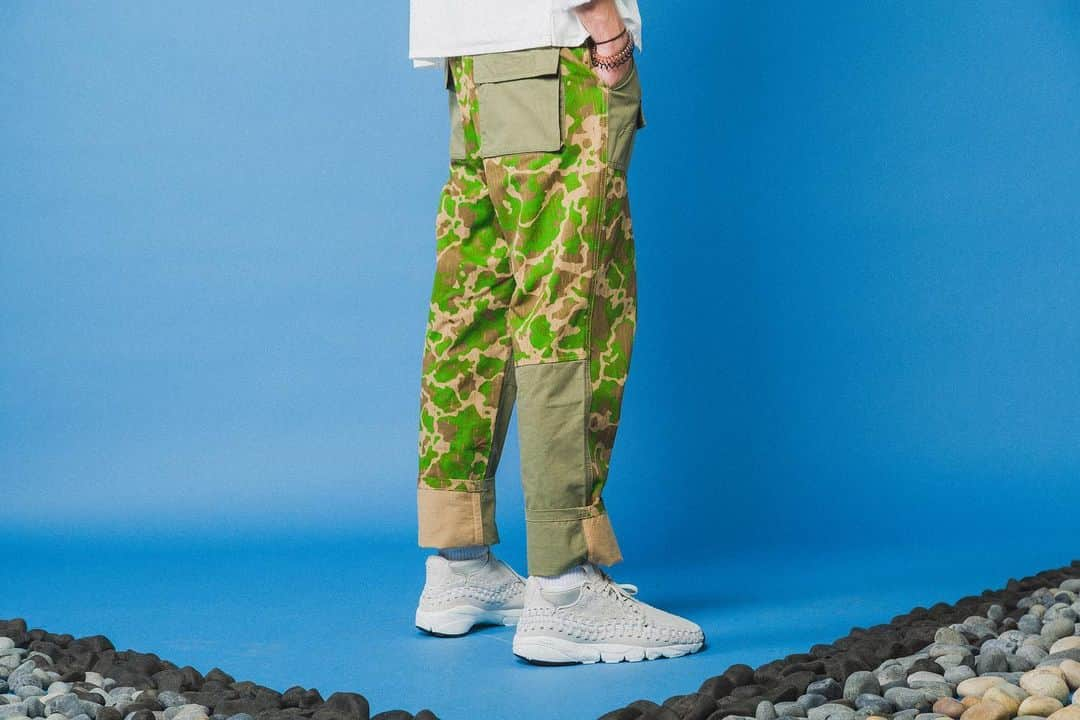 パブリッシュブランドさんのインスタグラム写真 - (パブリッシュブランドInstagram)「Anderson - overcast camo patchwork cargo pant, double patch pockets with Velcro closer flap, and front single accessories pocket with Velcro closer flap. Available in tan and slate.  . . . . #publishbrand #todayfortomorrow #camo #chapter2 #camoflauge #nike」7月25日 1時54分 - publishbrand