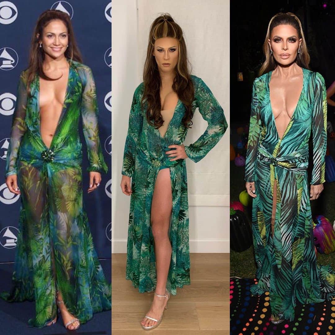 ブラッド・ゴレスキーのインスタグラム：「Will the real @jlo please stand up! Happy Birthday! Thank you for so many iconic moments!! Love you!!! @lisarinna」