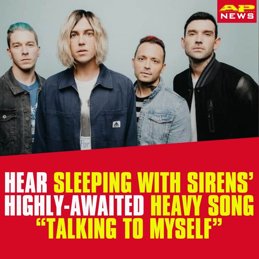 Alternative Pressさんのインスタグラム写真 - (Alternative PressInstagram)「LISTEN: Hear @sleepingwithsirens highly-anticipated heavy song “Talking To Myself,” taken from the forthcoming deluxe edition of ‘How It Feels To Be Lost’ ⁠ LINK IN BIO⁠ .⁠ .⁠ .⁠ #sleepingwithsirens #sws #talkingtomyself #howitfeelstobelost #swsnewalbum #swsnewmusic #sleepingwithsirensnewalbum ##sleepingwithsirensnewmusic #sleepingwithsirenshowitfeelstobelost #swshowitfeelstobelost #newmusic #newalbum #alternativepress #altpress」7月25日 3時30分 - altpress