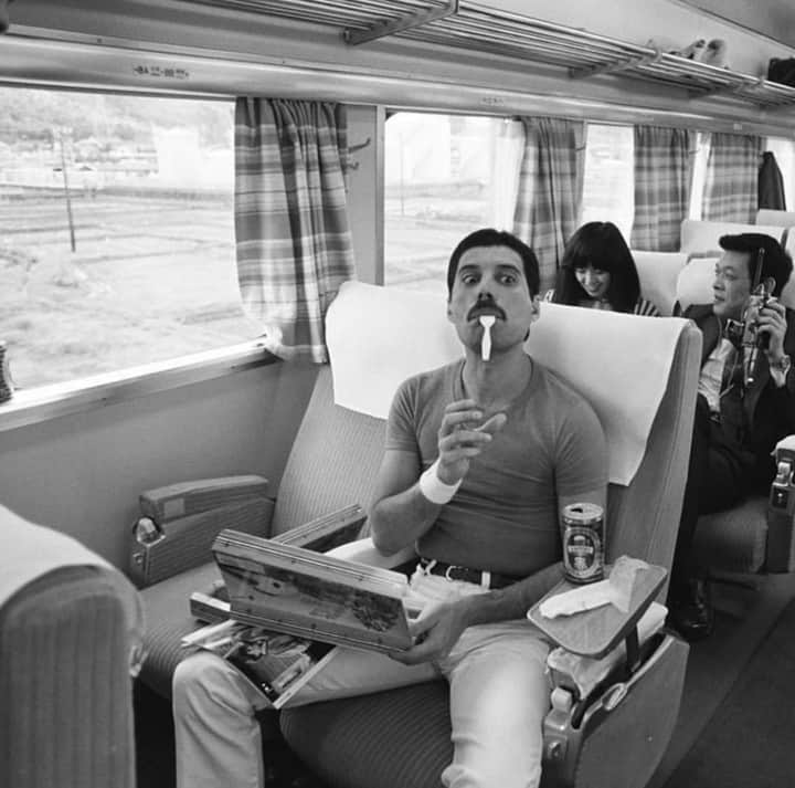 Men's Fashion Postさんのインスタグラム写真 - (Men's Fashion PostInstagram)「Freddie Mercury in Japan 1982」7月25日 4時01分 - mensfashionpost