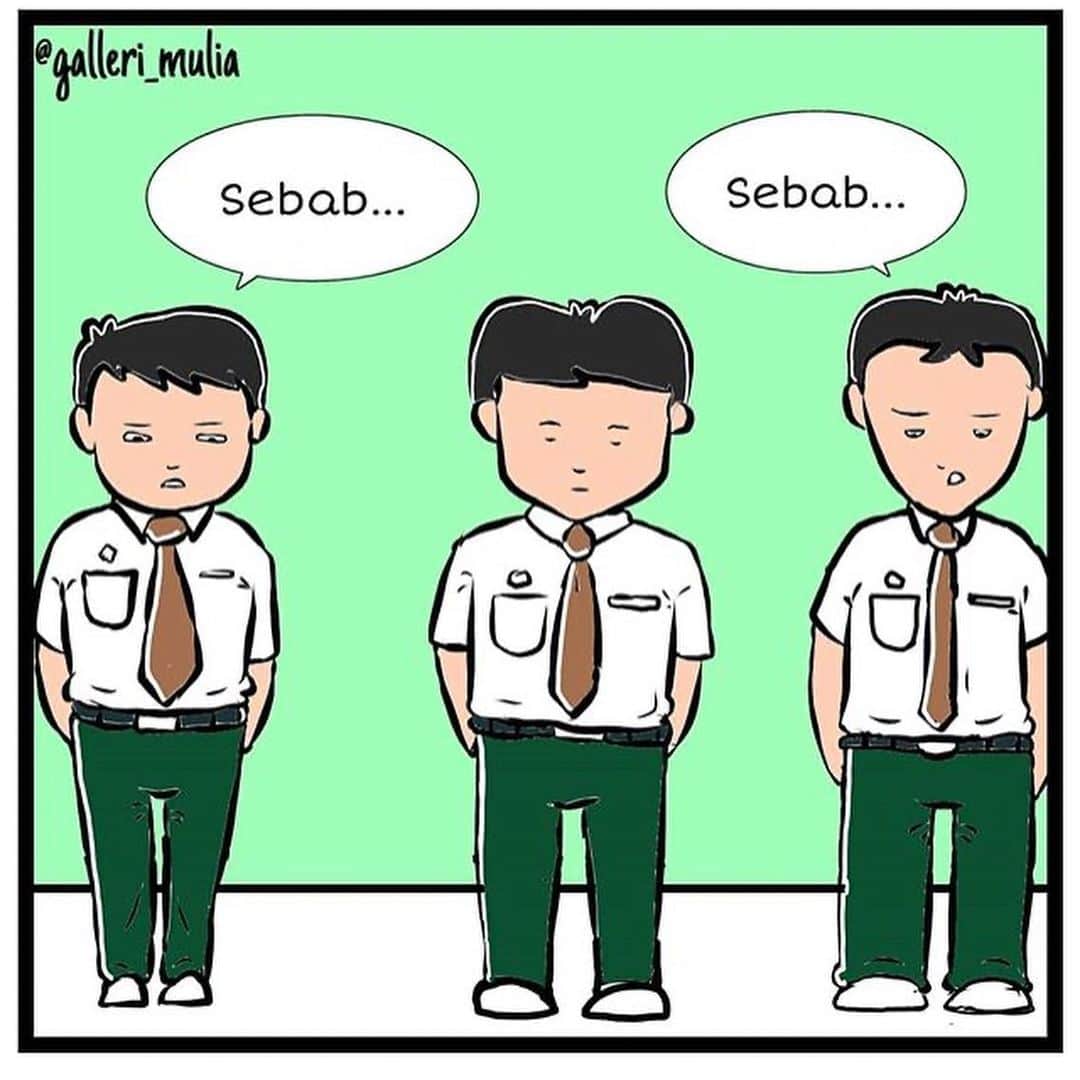 Koleksi Komik Malaysiaさんのインスタグラム写真 - (Koleksi Komik MalaysiaInstagram)「#Repost @galleri_mulia with @get_repost ・・・ Terciduk. . Follow @galleri_mulia. . #komikmalaysia #malaysia #komikrakyat #kartunmalaysia #koleksikomikmalaysia #lawakkomik #art #trending #komiklawak #lawak #komik #comic #comedy #malaysiancomic #zamansekolah #sekolah #cikgu #backtoschool #lawakhangit #lawakhambar」7月25日 10時33分 - tokkmungg_exclusive