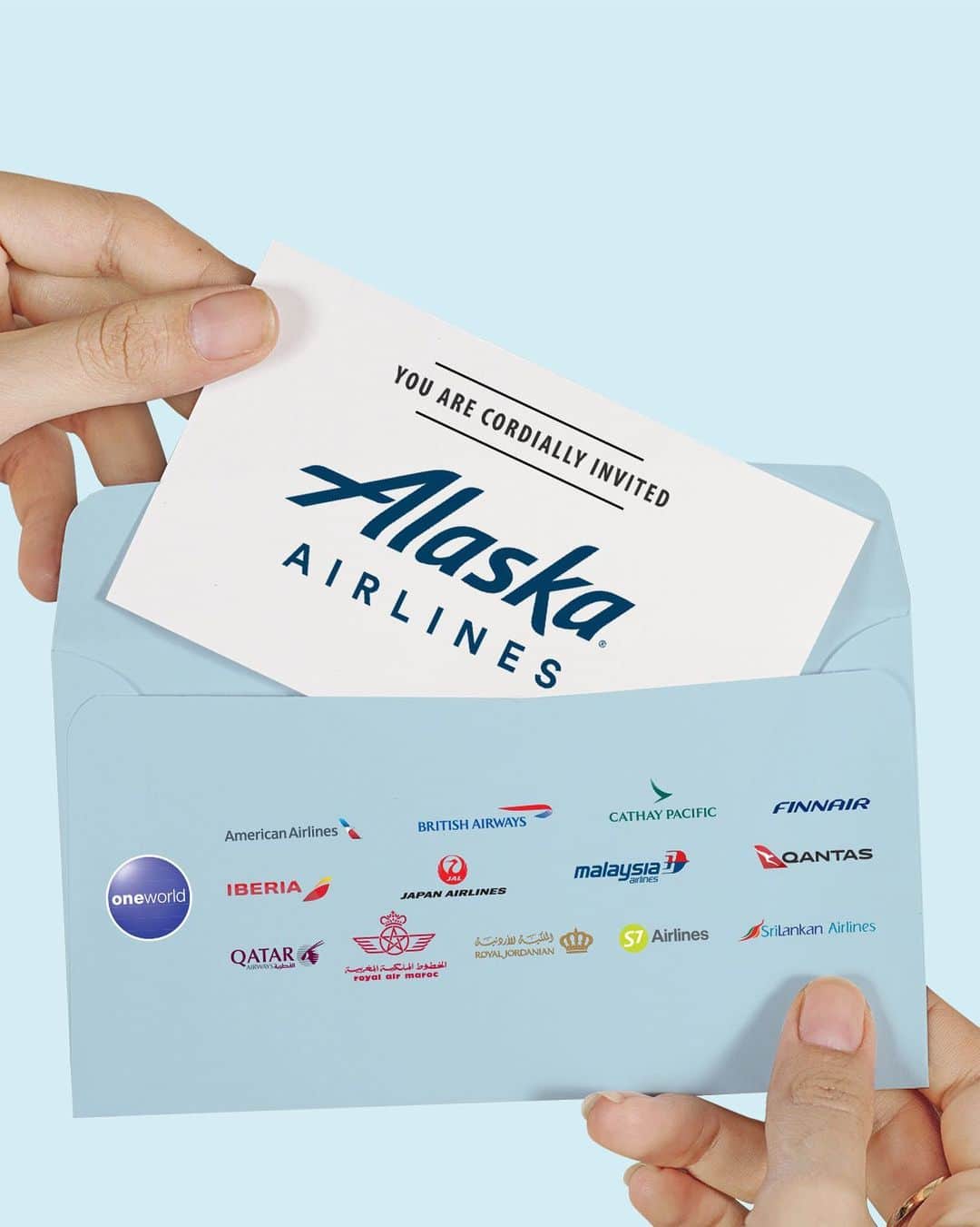 アメリカン航空のインスタグラム：「Congratulations to @alaskaair on the official invitation to join the @oneworld family. Together we will be able to create more connectivity through our strategic, West Coast International Alliance with more options from the West Coast for all of our customers to enjoy.」