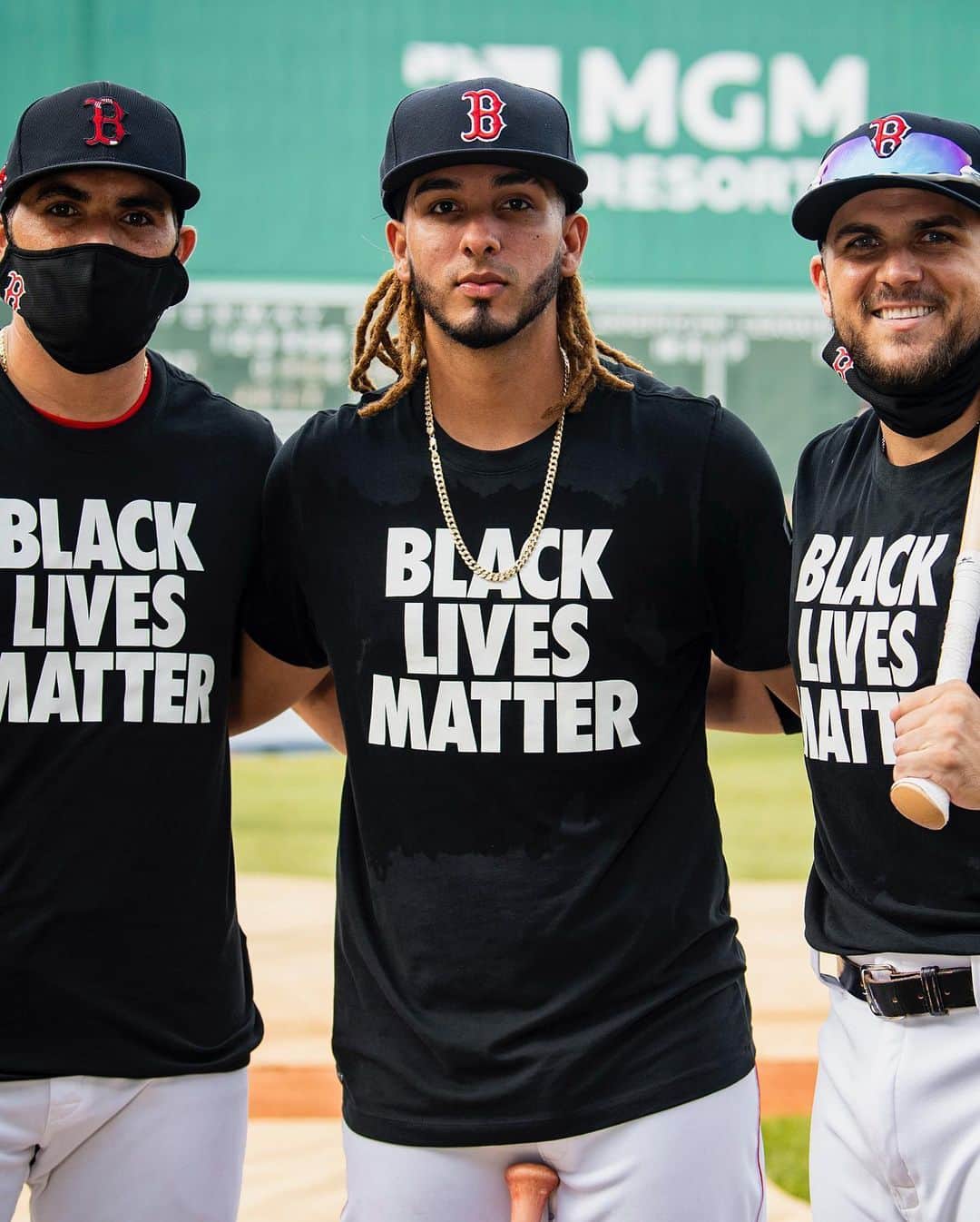 ボストン・レッドソックスさんのインスタグラム写真 - (ボストン・レッドソックスInstagram)「#BlackLivesMatter」7月25日 8時03分 - redsox