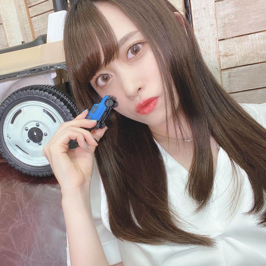 のインスタグラム：「✿﻿ ﻿ クルジムイベントありがとうございました～！﻿ どったんばったんしてたけど﻿ インスタライブでお話してくれた方！﻿ 見に来てくださった方！楽しかったよ〜！💕﻿ ﻿ #クルーズグループ #av女優 #AV﻿ #セクシー女優 #桐山結羽 #クルジム」