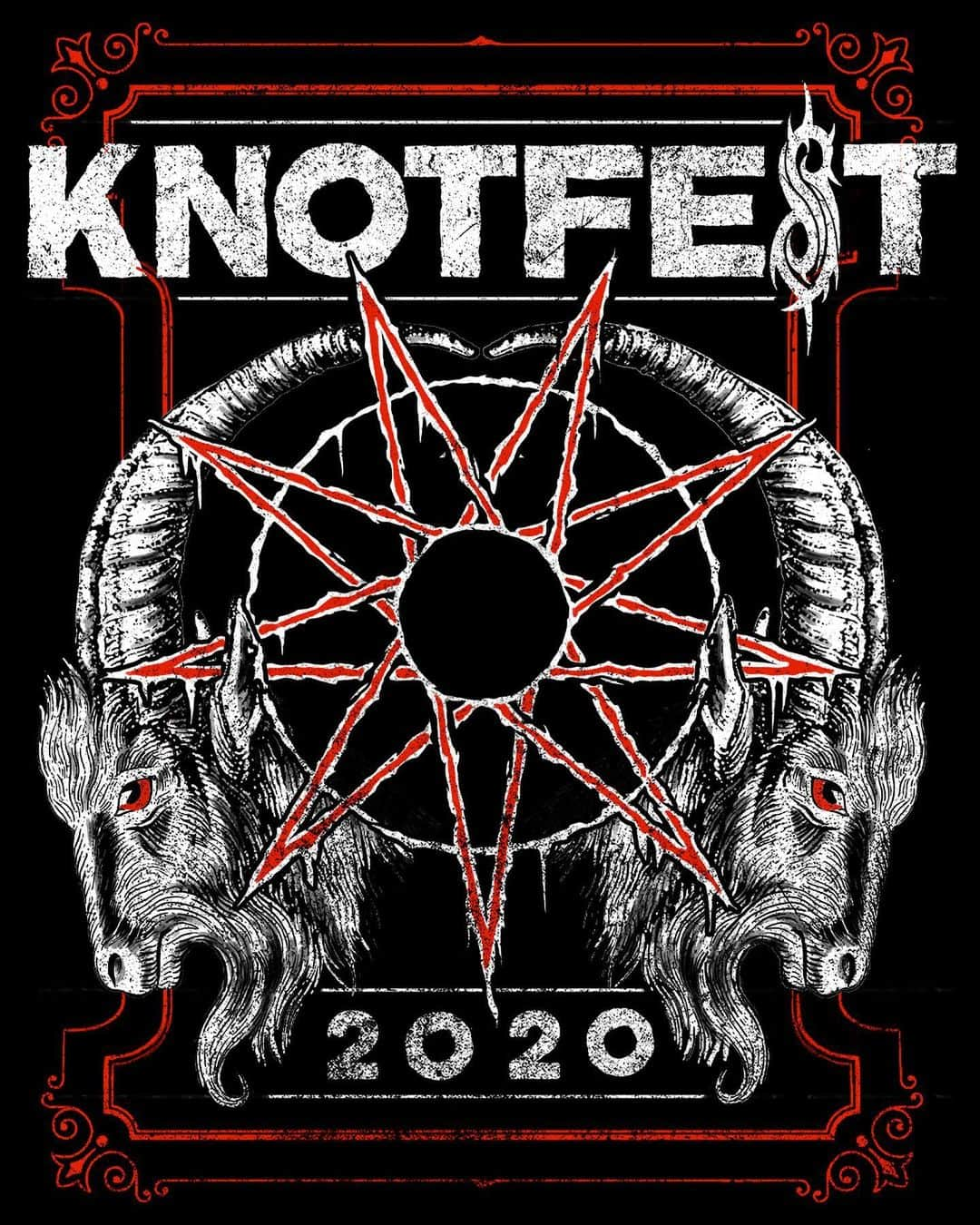 Slipknotさんのインスタグラム写真 - (SlipknotInstagram)「@KNOTFEST has dropped some brand new tees + button ups. Swipe up in our story to grab yours.」7月25日 10時55分 - slipknot