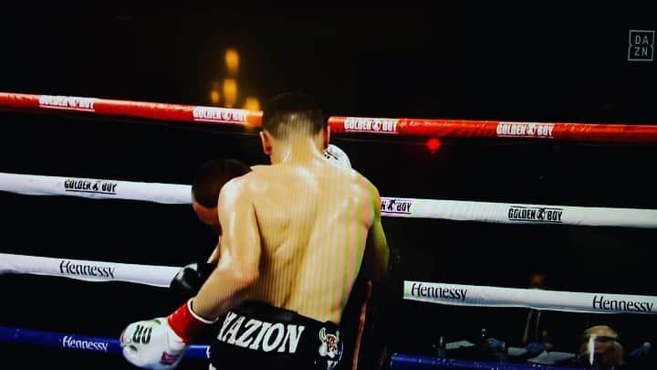 のインスタグラム：「@vergilortiz Felicidades  x tu gran victoria. @goldenboy @dazn_usa #FutureLooksBrilliant 🔥🔥🔥 Keep working Hard 👊🏼👊🏼👊🏼」