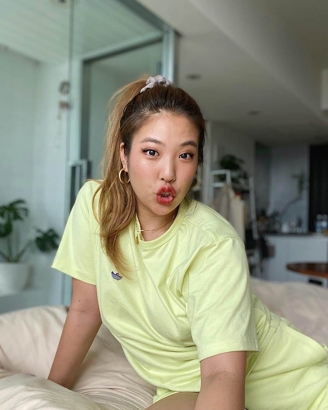 齊藤澪菜さんのインスタグラム写真 - (齊藤澪菜Instagram)「🍋💦 @adidasoriginals」7月25日 12時46分 - rena62s