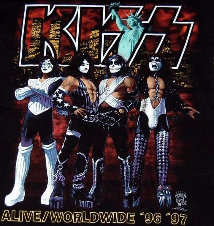 KISSさんのインスタグラム写真 - (KISSInstagram)「#KISSTORY July 25, 1996 - #KISS' Alive Worldwide Reunion Tour opened a 4 night SOLD OUT stand at @thegarden in NYC.  Have you ever seen #KISS at Madison Square Garden?」7月25日 16時22分 - kissonline