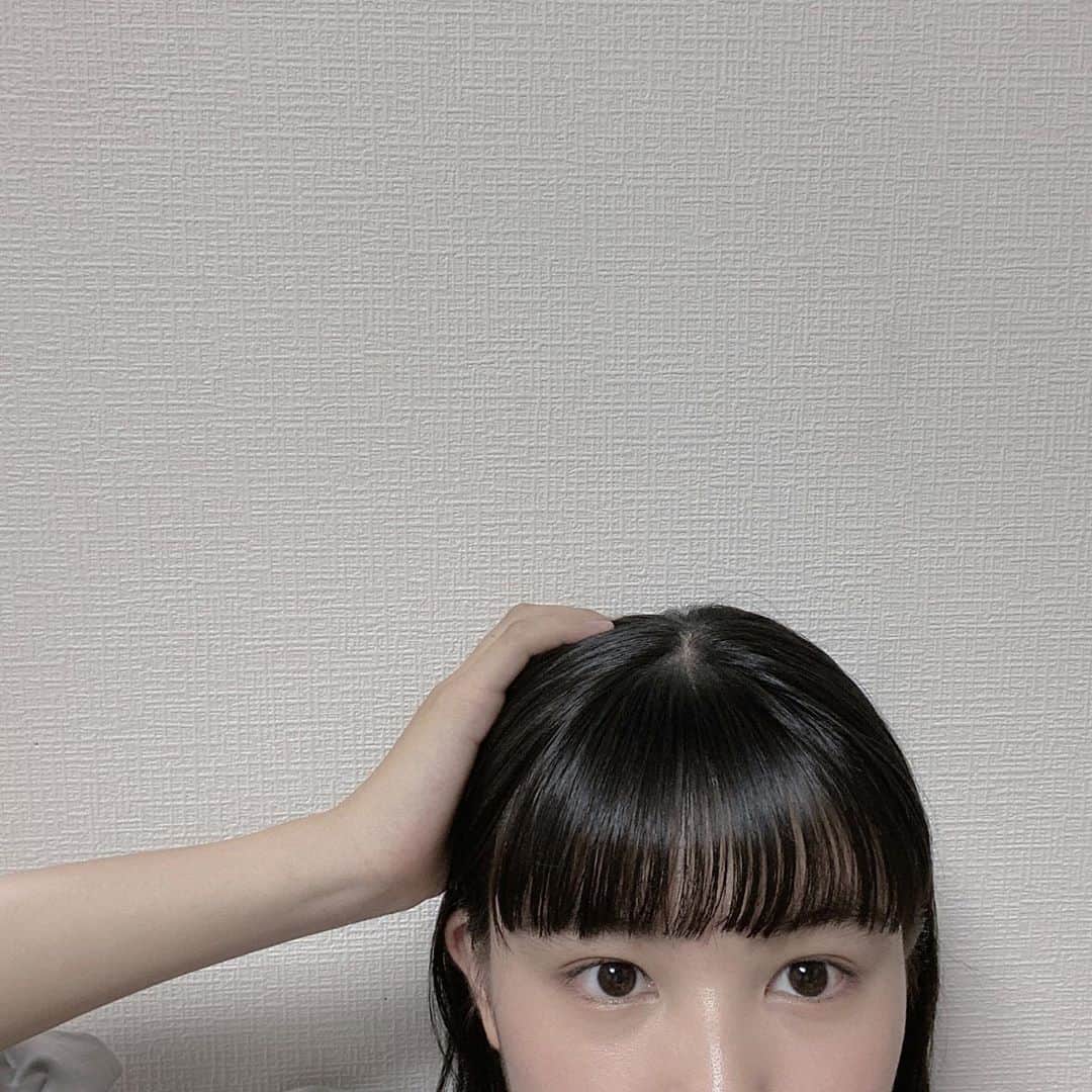 星野蒼良さんのインスタグラム写真 - (星野蒼良Instagram)「・ ぱっつん。  #髪の毛切りました　 #久しぶりのぱっつん ・ #ばってん少女隊　#星野蒼良」7月25日 17時20分 - hoshino_sora_official