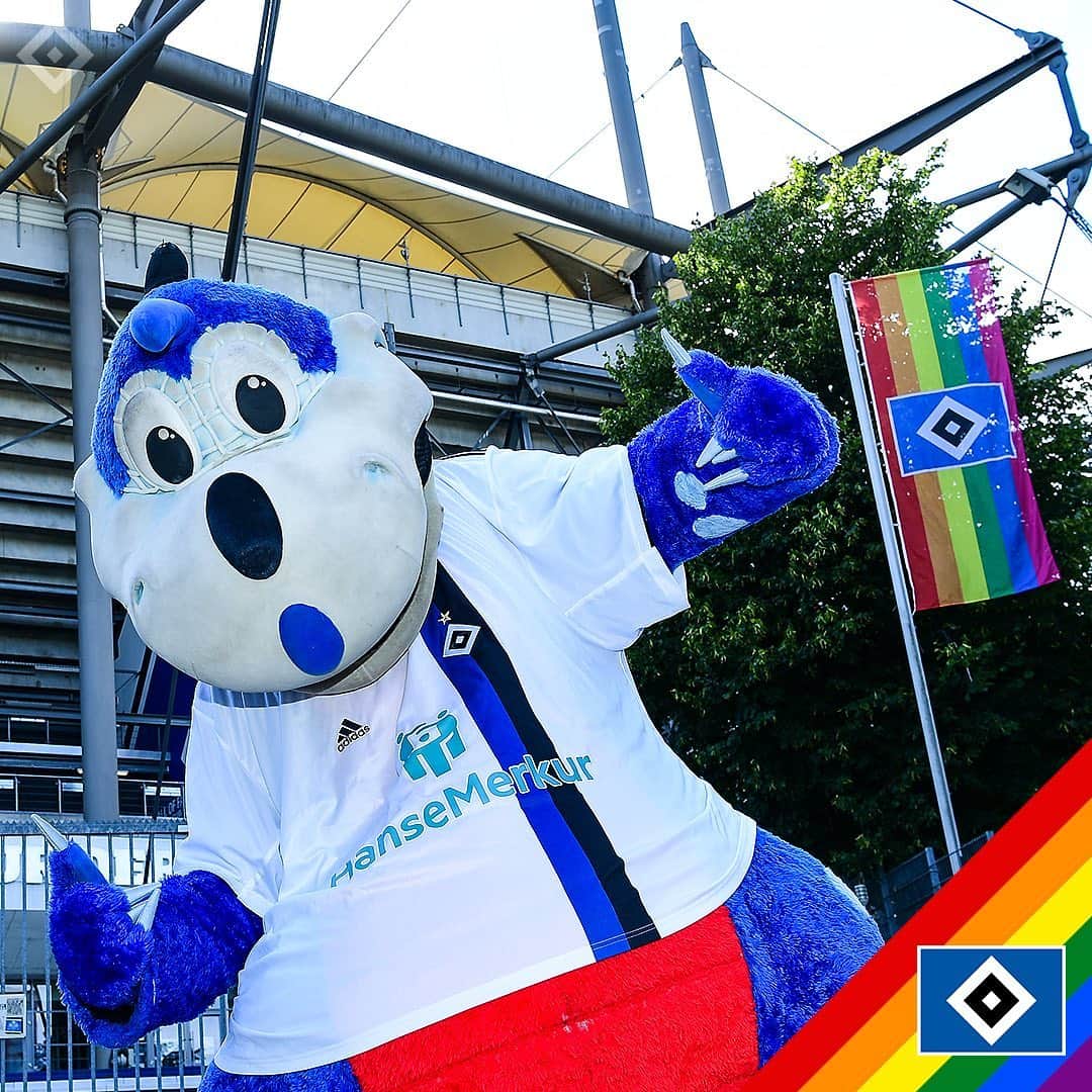ハンブルガーSVさんのインスタグラム写真 - (ハンブルガーSVInstagram)「Passend zur Pride Week in Hamburg hat @dinohermann unser Volksparkstadion ausgestattet 🏳️‍🌈💪  #HamburgPride #PrideWeek #PrideWeek2020   _____ 📸 @witters_sportfotografie」7月25日 17時31分 - hsv