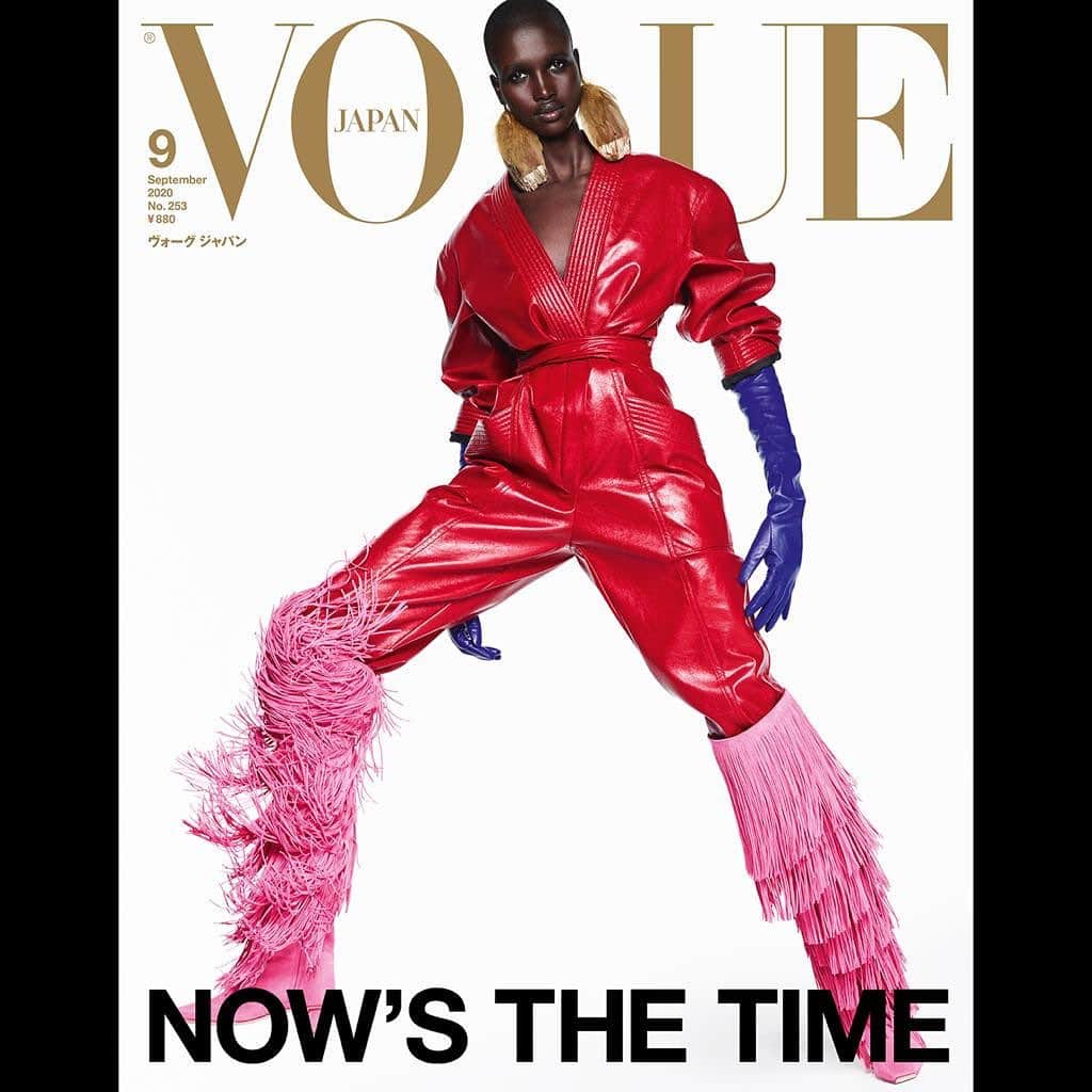 アンナ・デッロ・ルッソさんのインスタグラム写真 - (アンナ・デッロ・ルッソInstagram)「Phenomenal Amar ❤️❤️❤️@amar.akway for @voguejapan 🇯🇵 September issue by 📸 @luigiandiango @luigimurenu styled by @annadellorusso makeup 💄 by @georgisandev @pg_dmcasting @2bmanagement wearing @philosophyofficial by @lorenzo.serafini1973 @the_attico  @fendi @lanvinofficial @loewe by @jw_anderson❣️」7月25日 17時50分 - annadellorusso